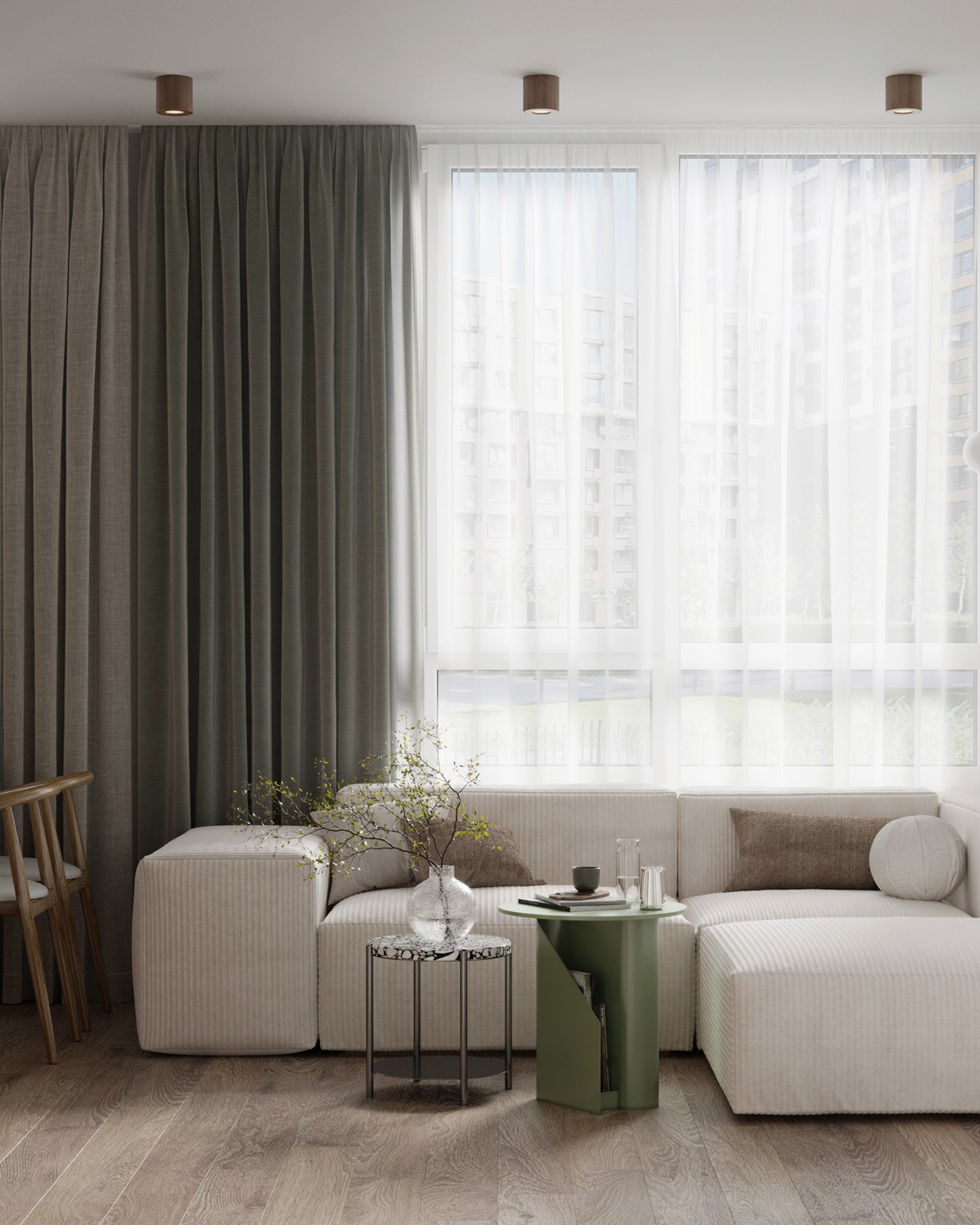 清新绿空间设计 轻盈又养眼-0