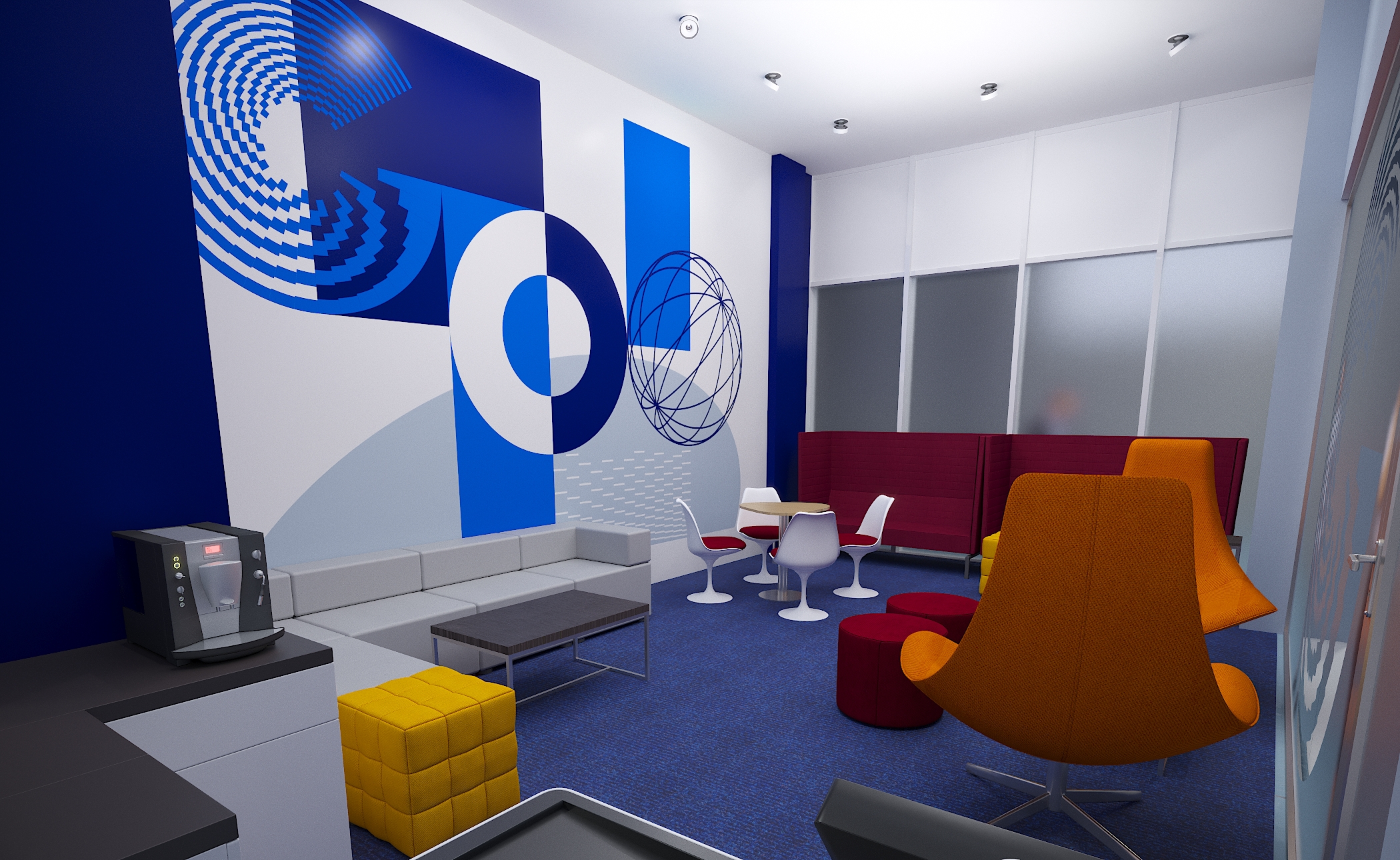 Помещение для Компании ГАЗПРПОМБАНК в Сколково-0