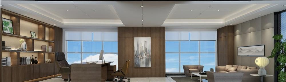 信禾商贸办公空间设计-4