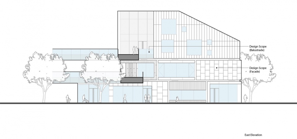 回赠街道以场所  北京三里屯太古里沿街建筑幕墙与公共空间更新丨中国北京丨moss.architects-70