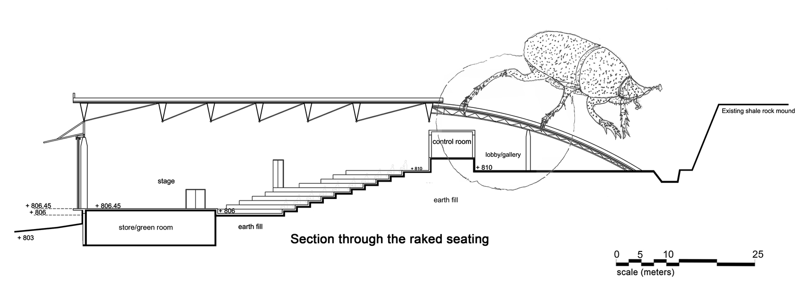 Auditorium in Agastya International Foundation  Mistry Architects-48