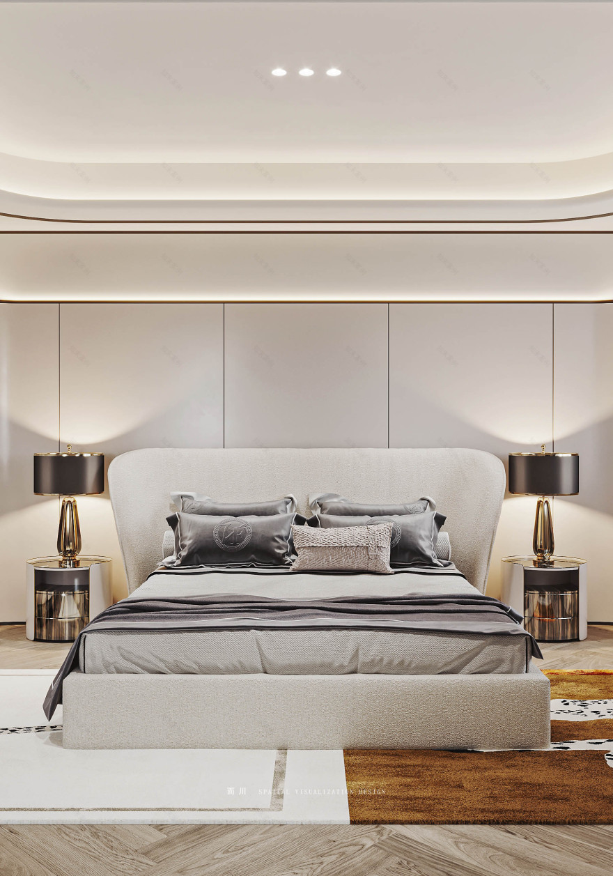 现代轻奢丨魔方空间设计-31