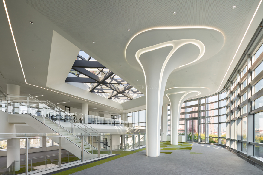 长三角一体化绿色科技示范楼丨中国上海-14