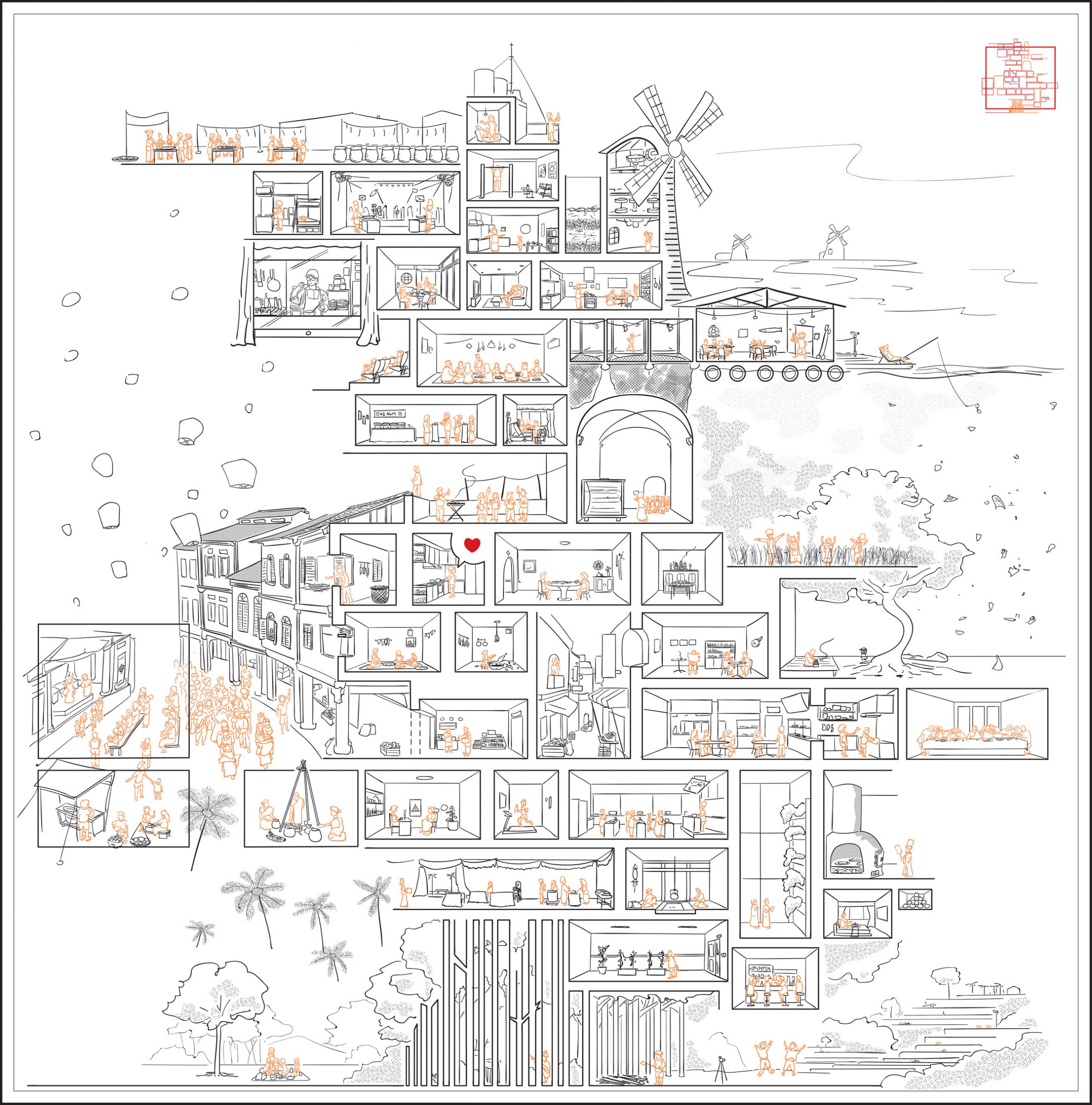 新加坡国立大学建筑硕士生作品展，探索未来建筑的可能性-36