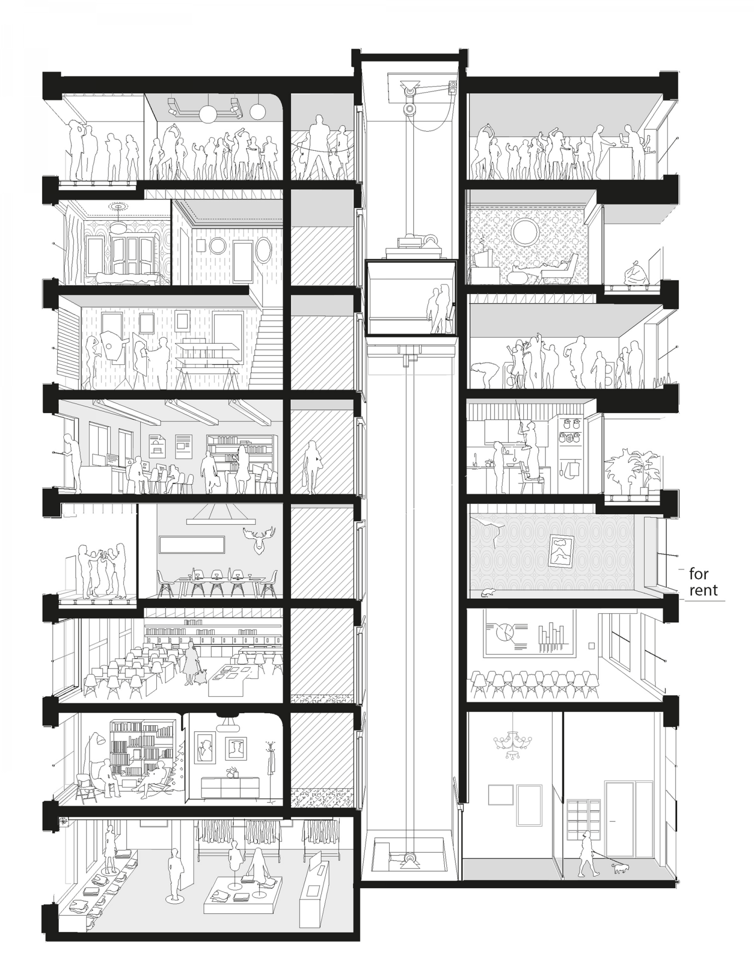 法国40住房单元丨LAN Architecture-60