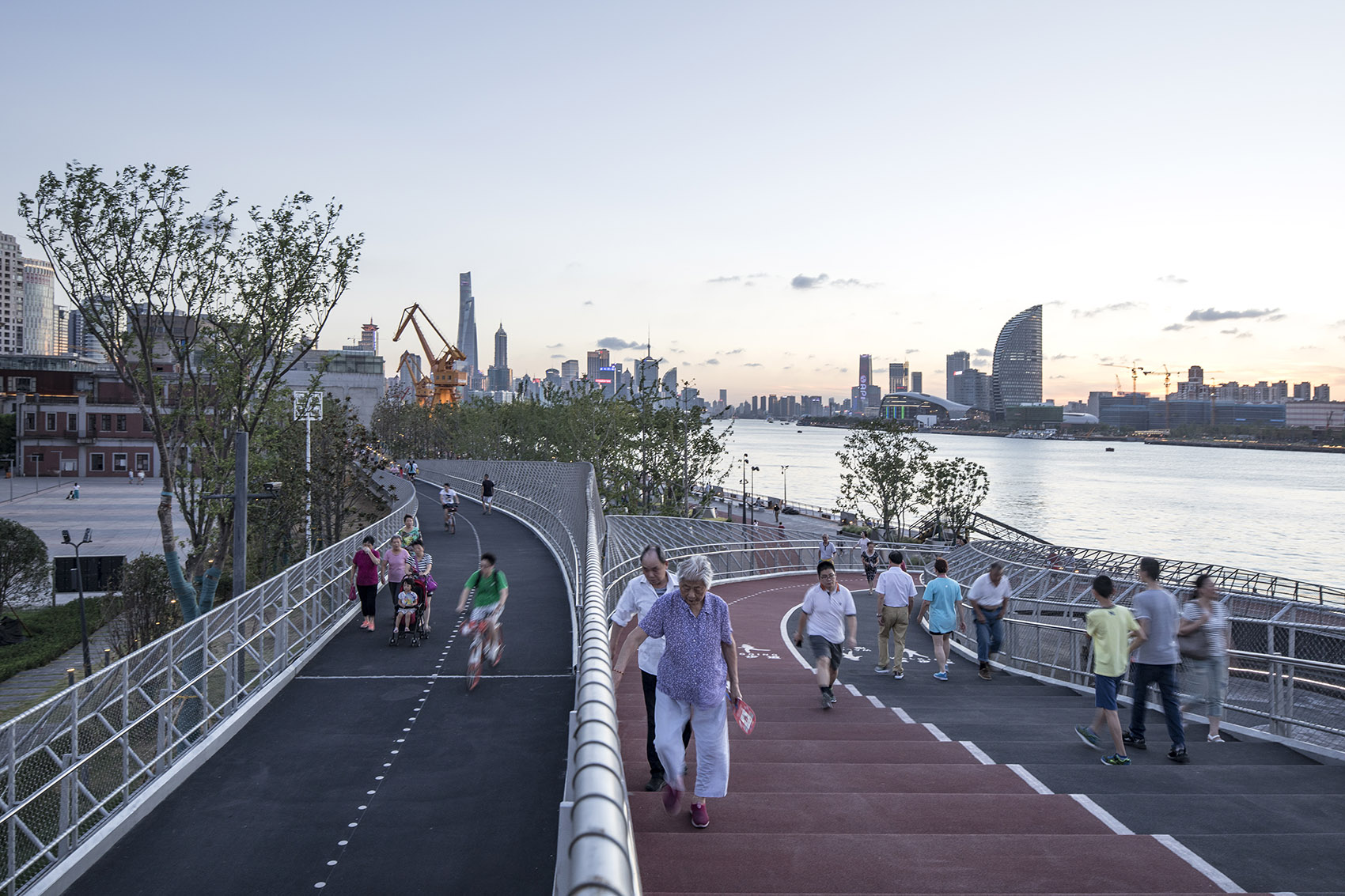 洋泾港步行桥,上海 / 刘宇扬建筑事务所-23