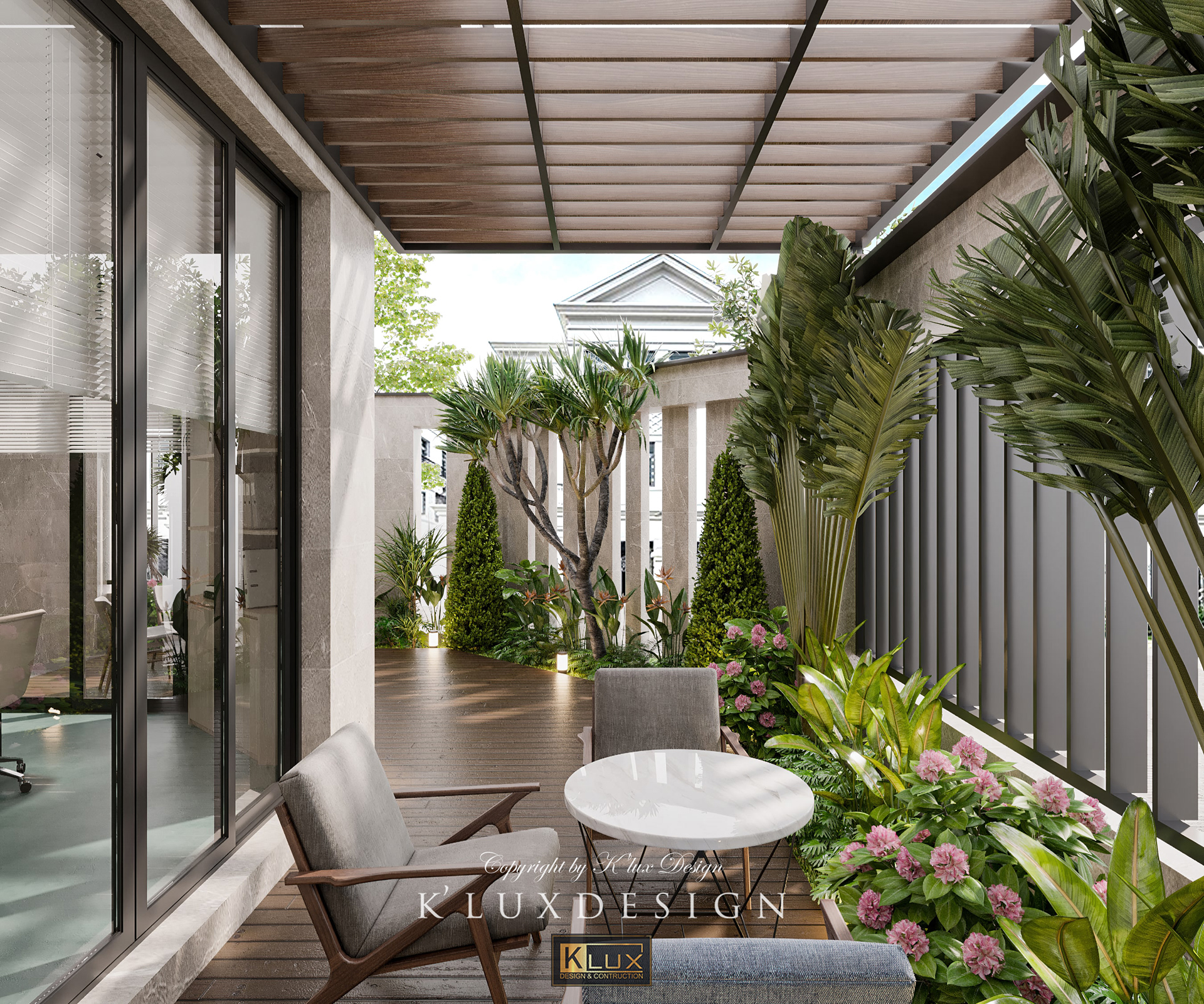 越南兴别墅改造项目（一层）丨越南河内丨K'lux design-22