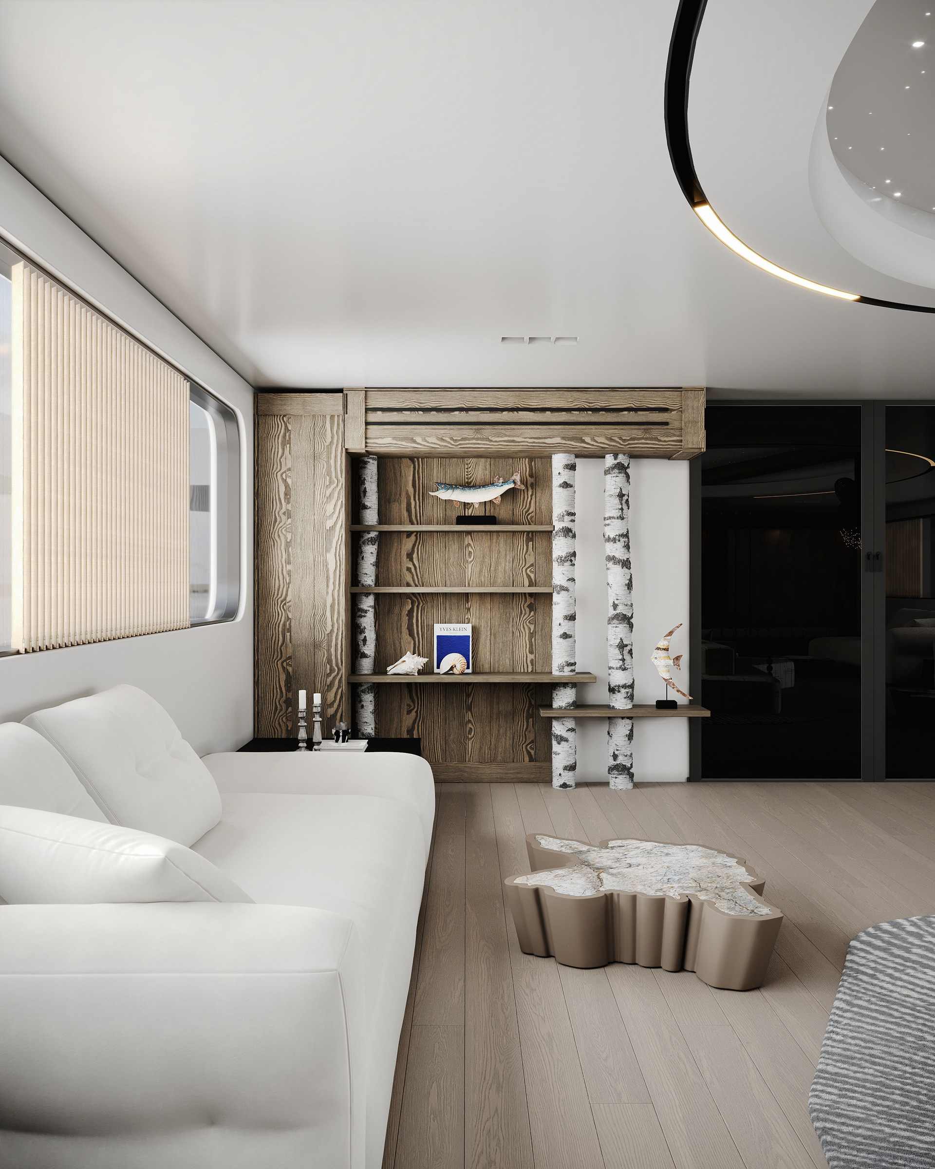 游艇沙龙丨埃及丨Amina El  kholy,Ahmed Saleh Designs-0