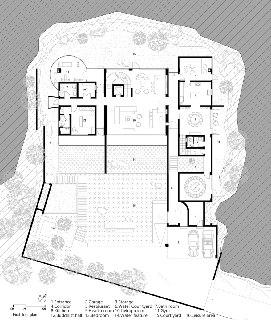 山凹别墅丨中国长沙丨雅度设计-71