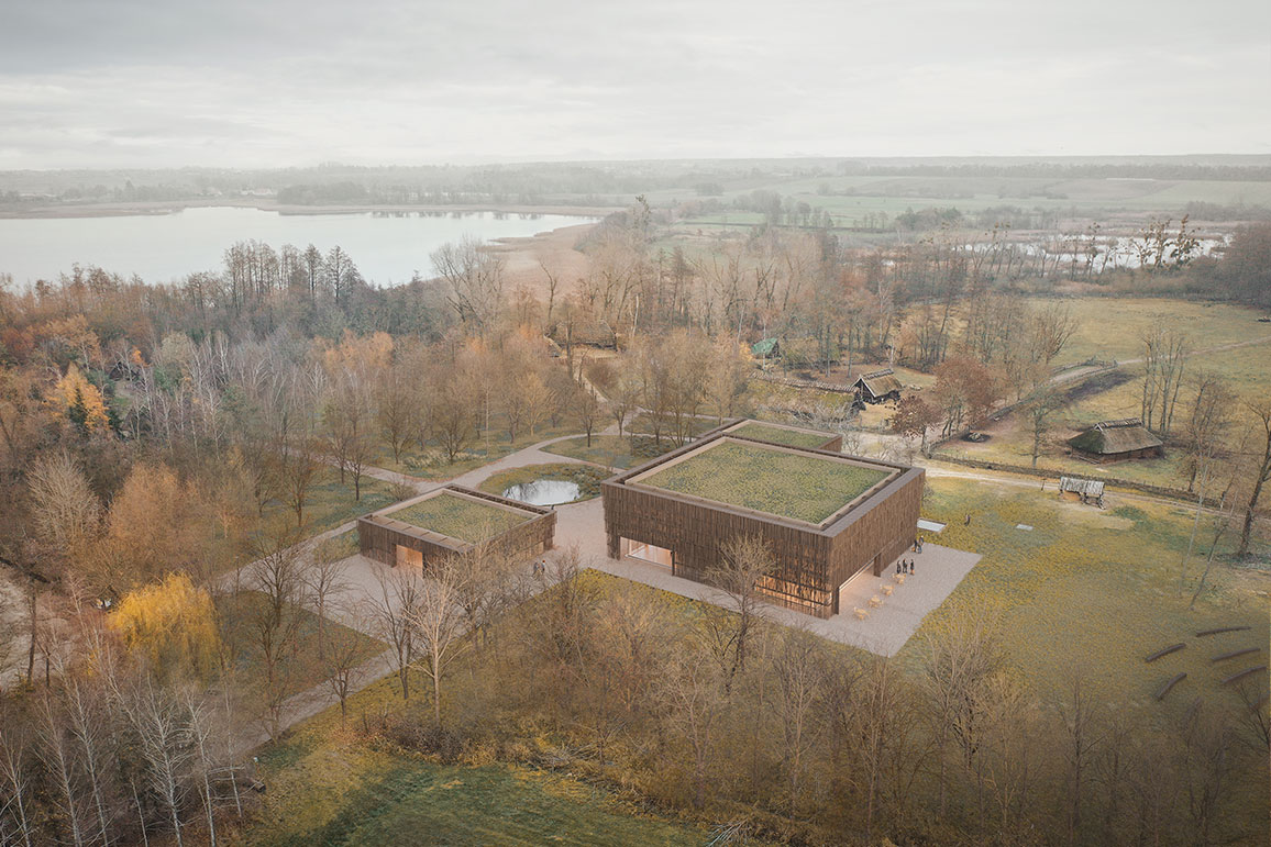 波兰比斯科平考古博物馆展览亭-3