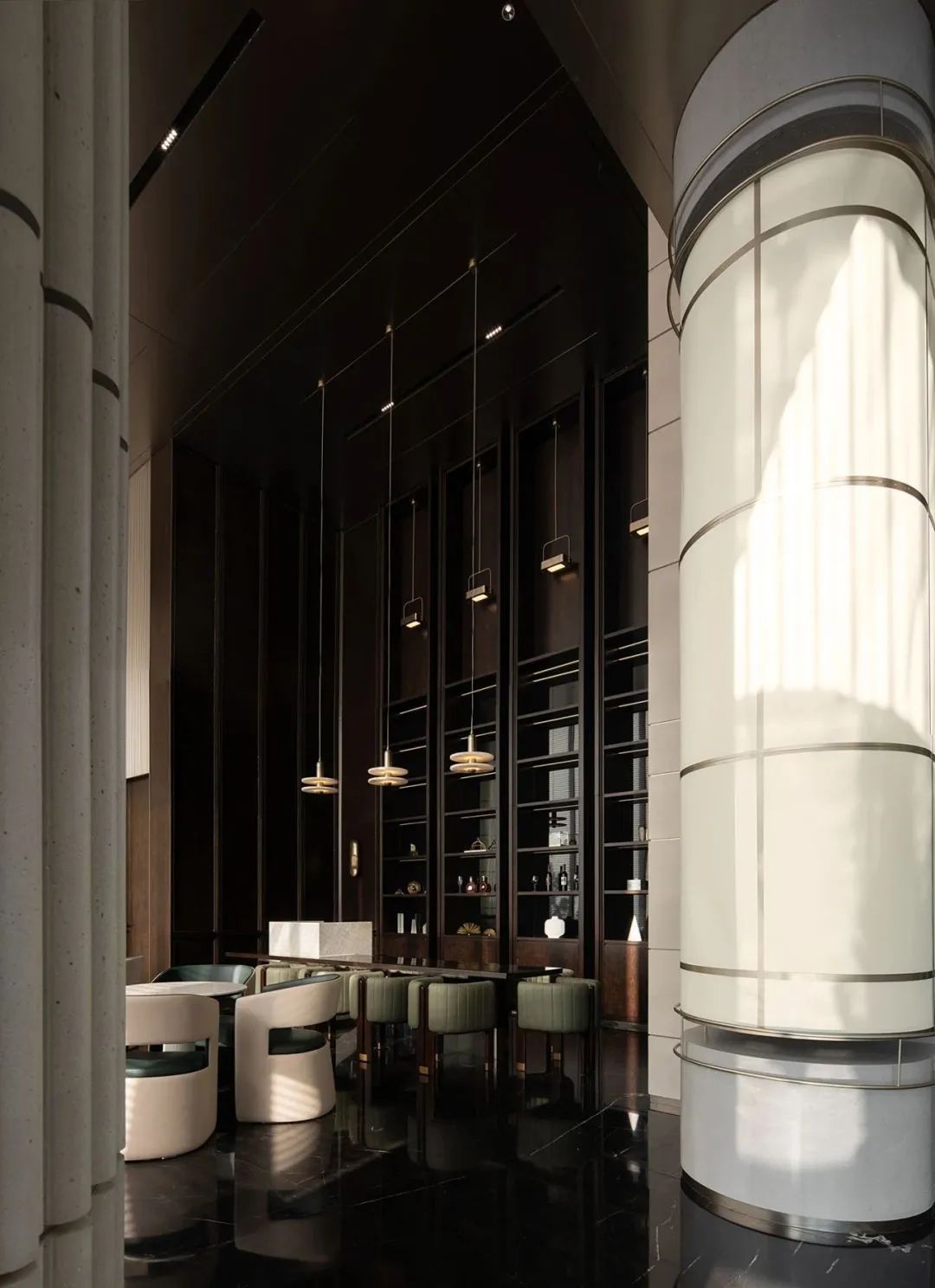 城市情怀与空间本质的融合·300㎡高级设计售楼处丨忆创设计-24