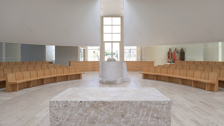 意大利Castel di Lama教堂及社区中心-17