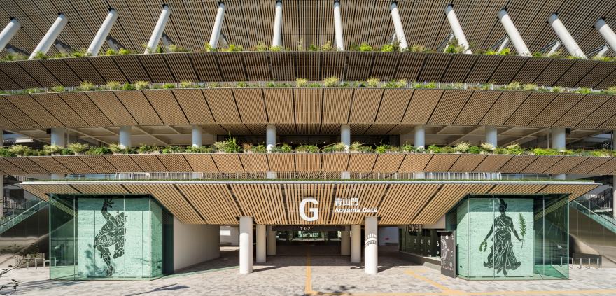 日本国立竞技场丨日本东京丨梓设计,隈研吾建筑都市设计事务所,大成建设-48