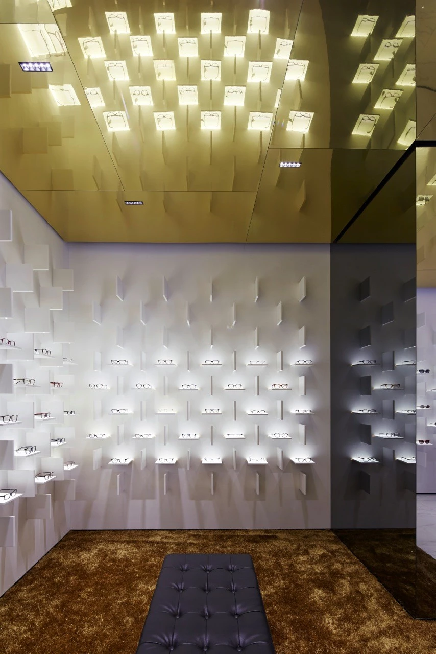 上海 Bolon 眼镜旗舰店——精致展示与卓越照明设计-15