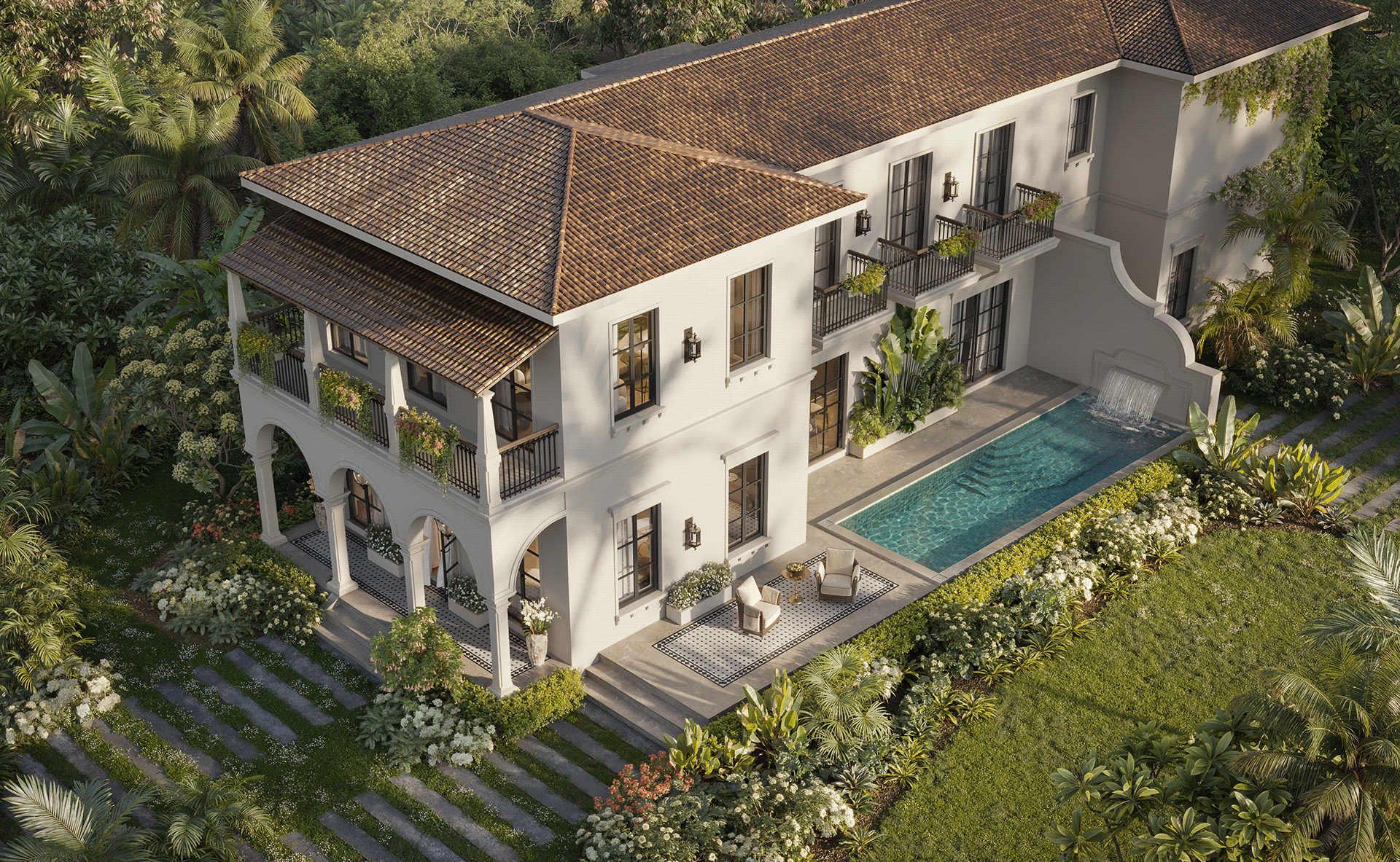 私人别墅综合楼丨VizLine Studio-6