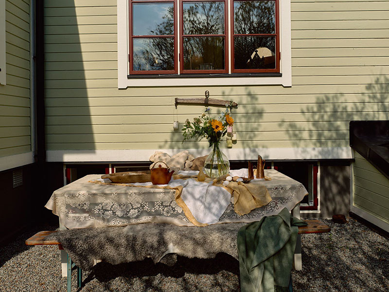 瑞典乡村小屋 | 塔楼与屋顶露台完美融合-37