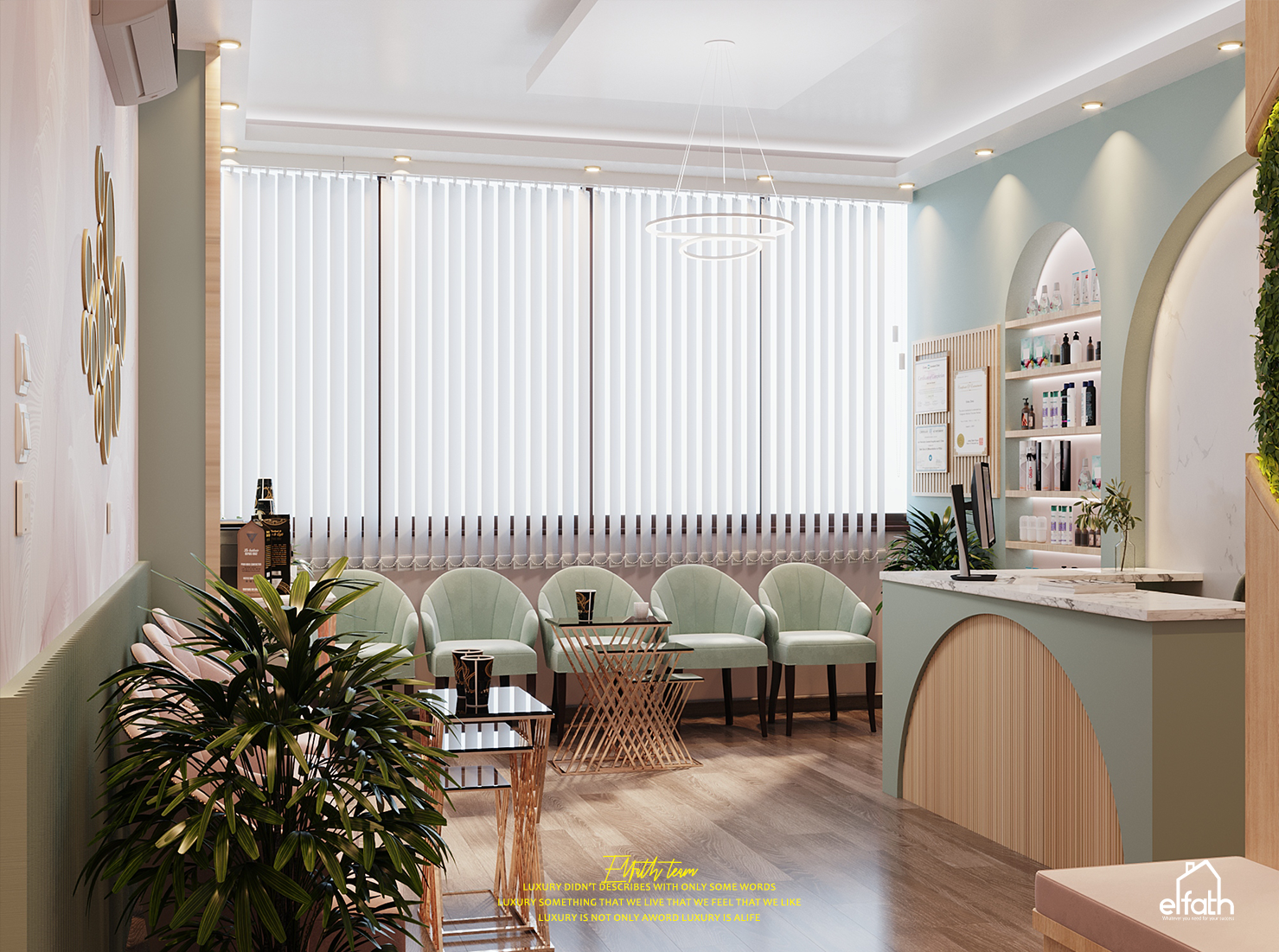 commercial clinic - interior design-9