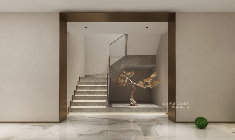 流动的光 · 现代轻奢大平层设计-22