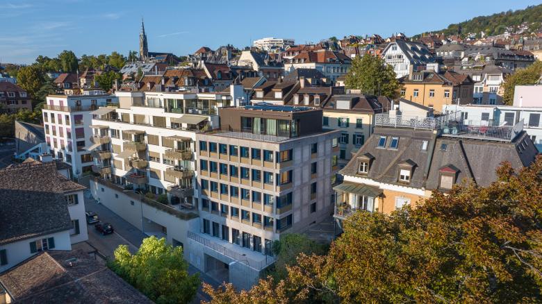 Andri Cajos Architekten AG丨Umbau und Aufstockung Bürogebäude Kurvenstrasse, Zürich-Unterstrass丨瑞士-6