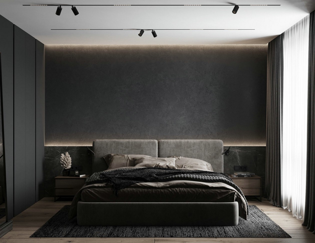 高级黑公寓 丰富极具有质感-18