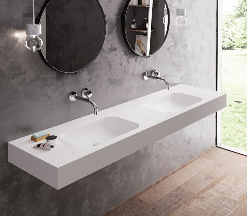 双人洗漱台设计,打造高品质卫浴空间-45