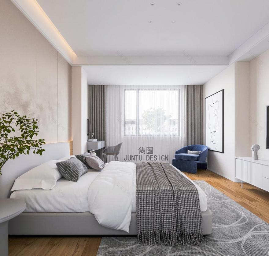 广州番禺区石楼东环路独立屋高级北欧风设计丨中国广州-26