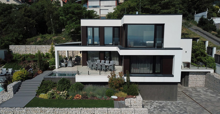 Harant House - Modern családi ház medencével - Archikron Építész Belsőépítész Studio-3