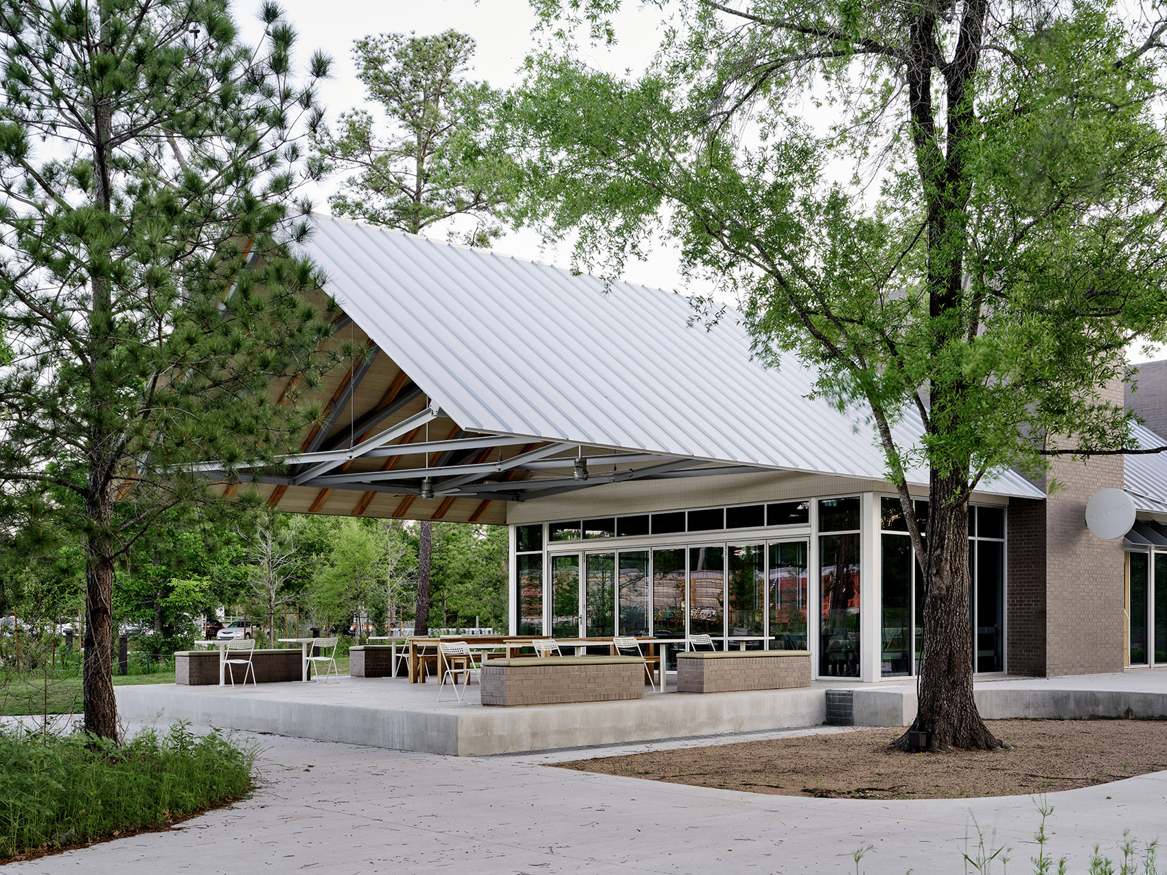 纪念公园步道中心咖啡厅丨Schaum Architects-3