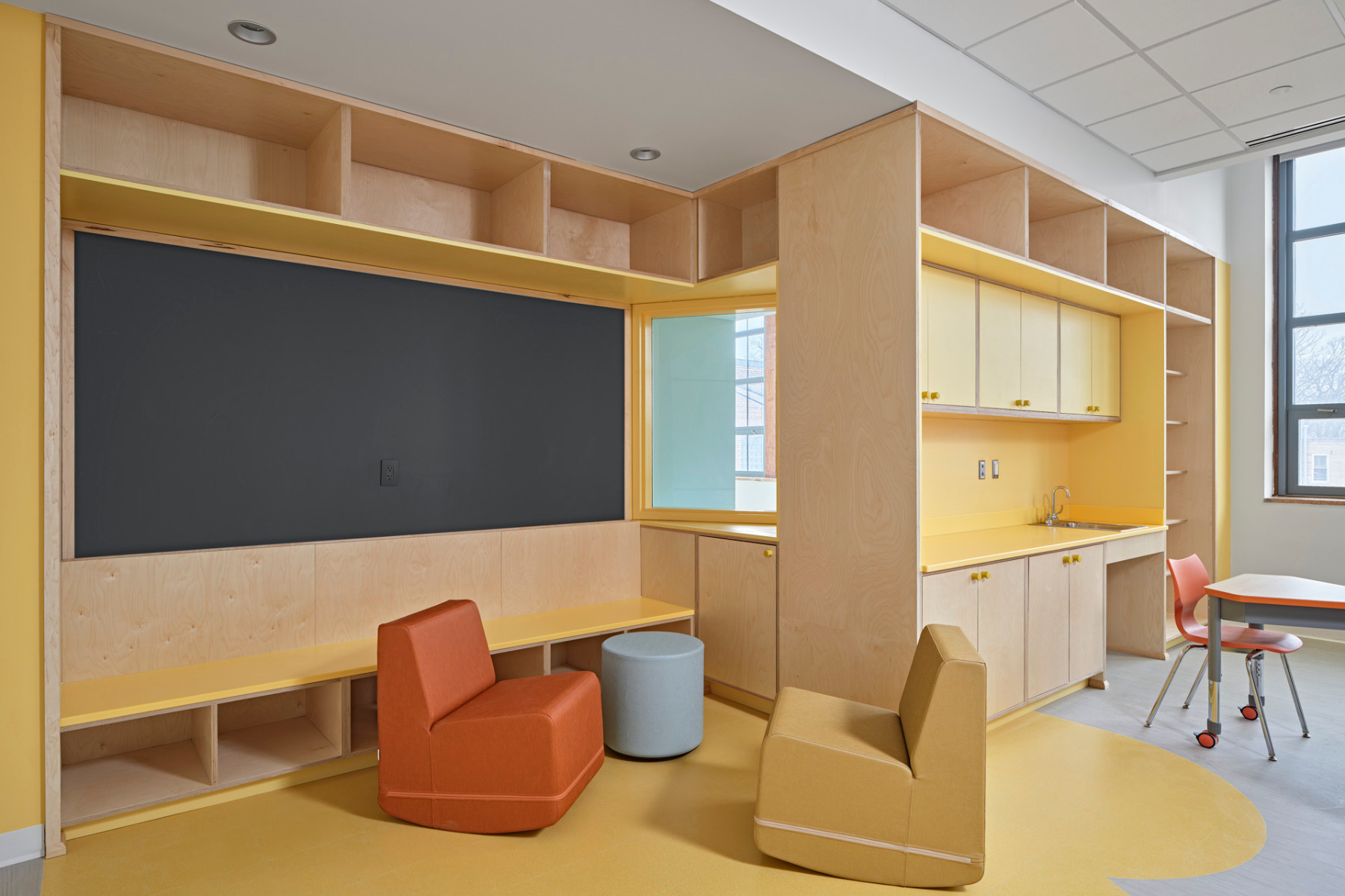 底特律某小学改造项目丨美国底特律丨PLY+ Architecture,MPR Arquitectos-24