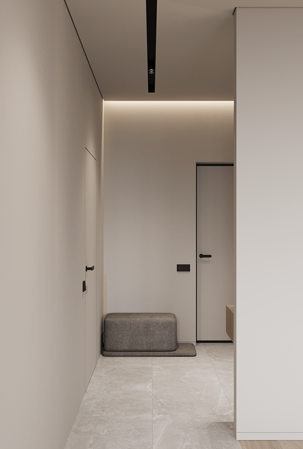 84㎡现代简约二居室丨OD design studio-28