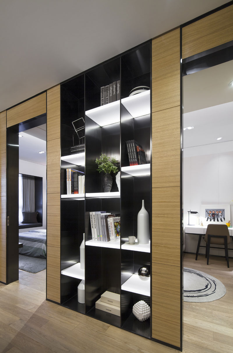 方磊壹舍设计 | 路劲上海派,80 后专属小户型高级灰居所-7