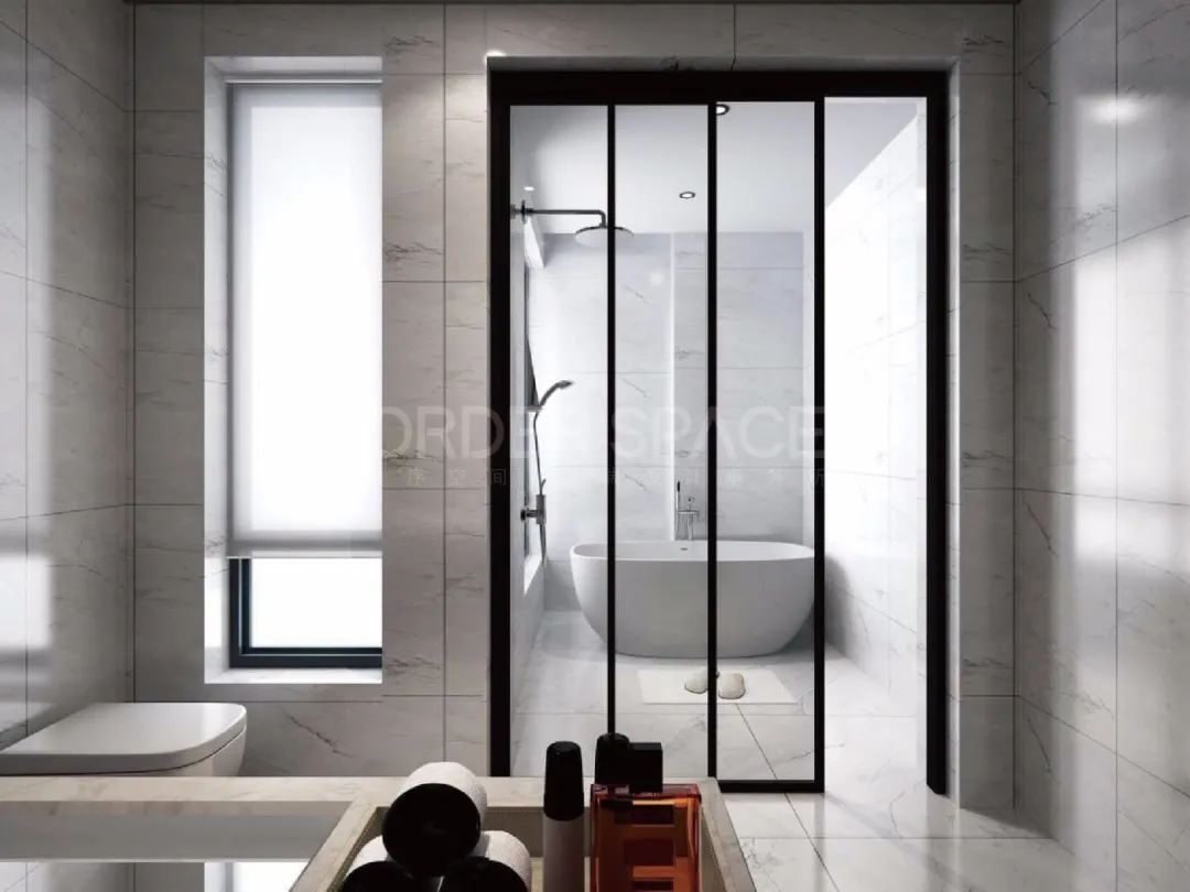 袁霄打造广州金碧华府 280㎡顶层复式 | 现代简约家居,互动式生活空间-26