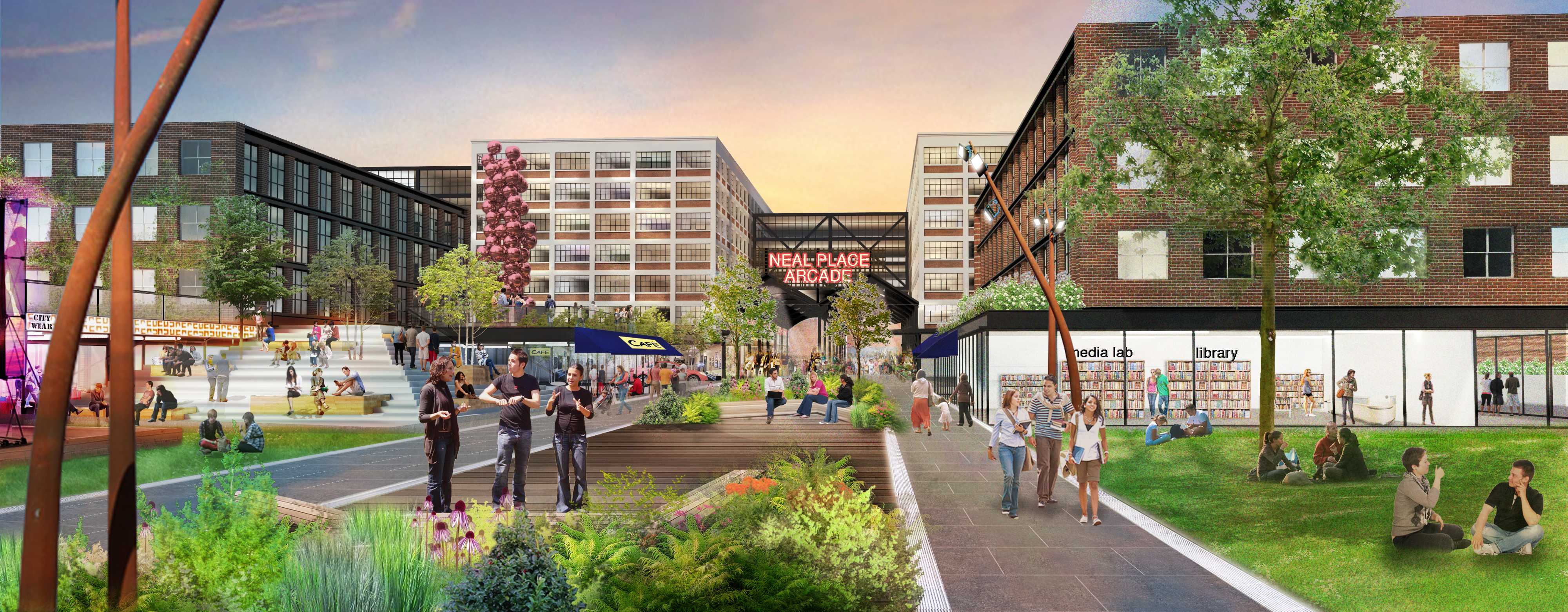 加劳德大学酒店规划 | 连接社区,打造活力空间-8