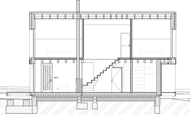 欧洲绿顶的交叉层压云杉木周末度假屋丨奥地利丨法国Les Archinautes公司,捷克3AE工作室-31