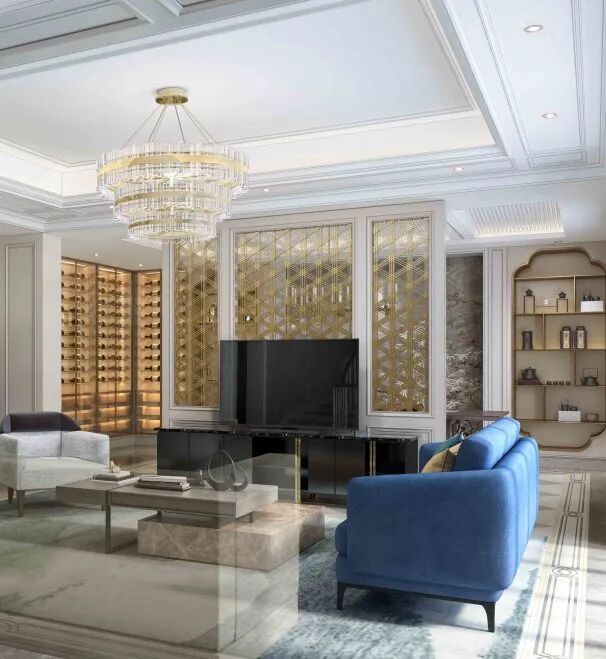 248㎡简约法式风｜用具体的细节美，彰显生活品味-9