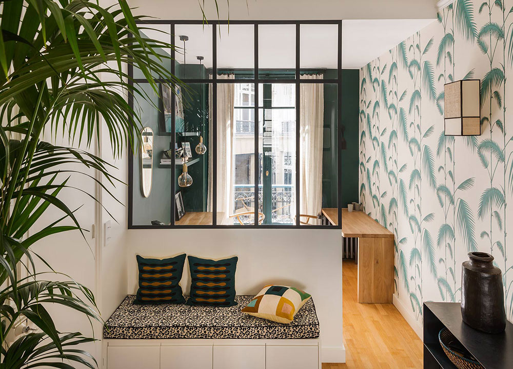 巴黎梦幻儿童房，异国风情壁纸成亮点-3