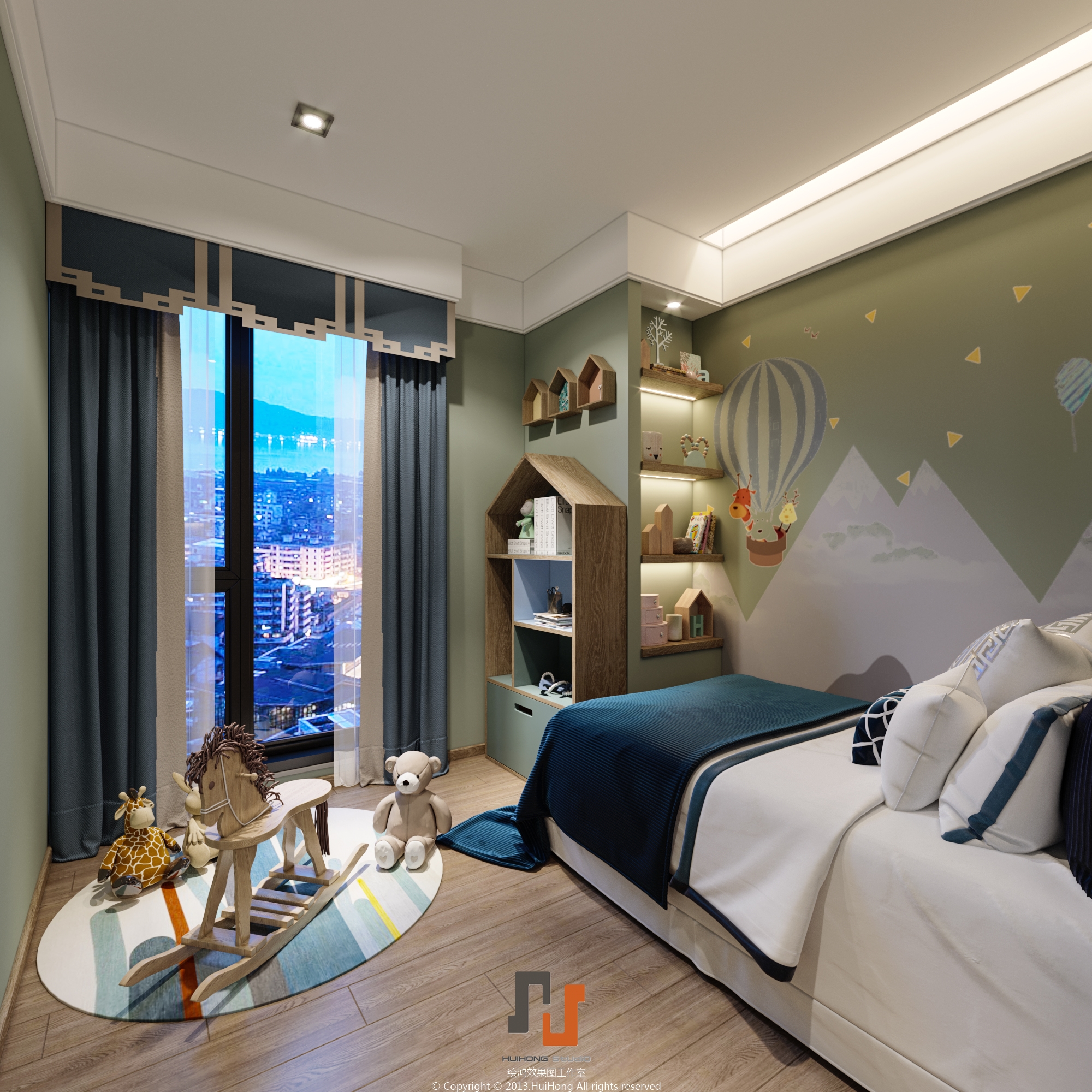 新中式小户型样板间惊艳亮相-5