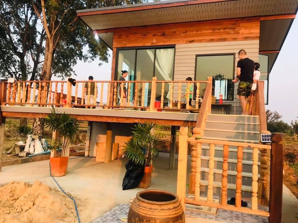 20万泰铢建造的木质乡村房屋模型丨泰国-13