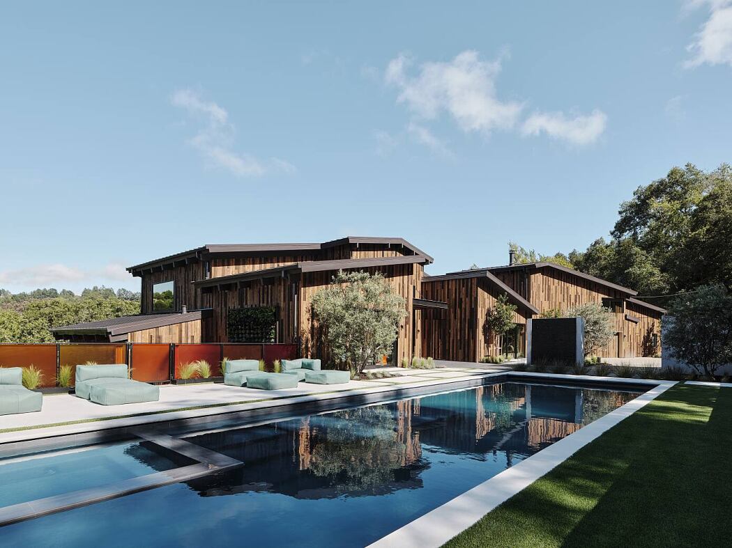 加州绿意盎然的自然现代居所丨美国丨Butler Armsden Architects-1