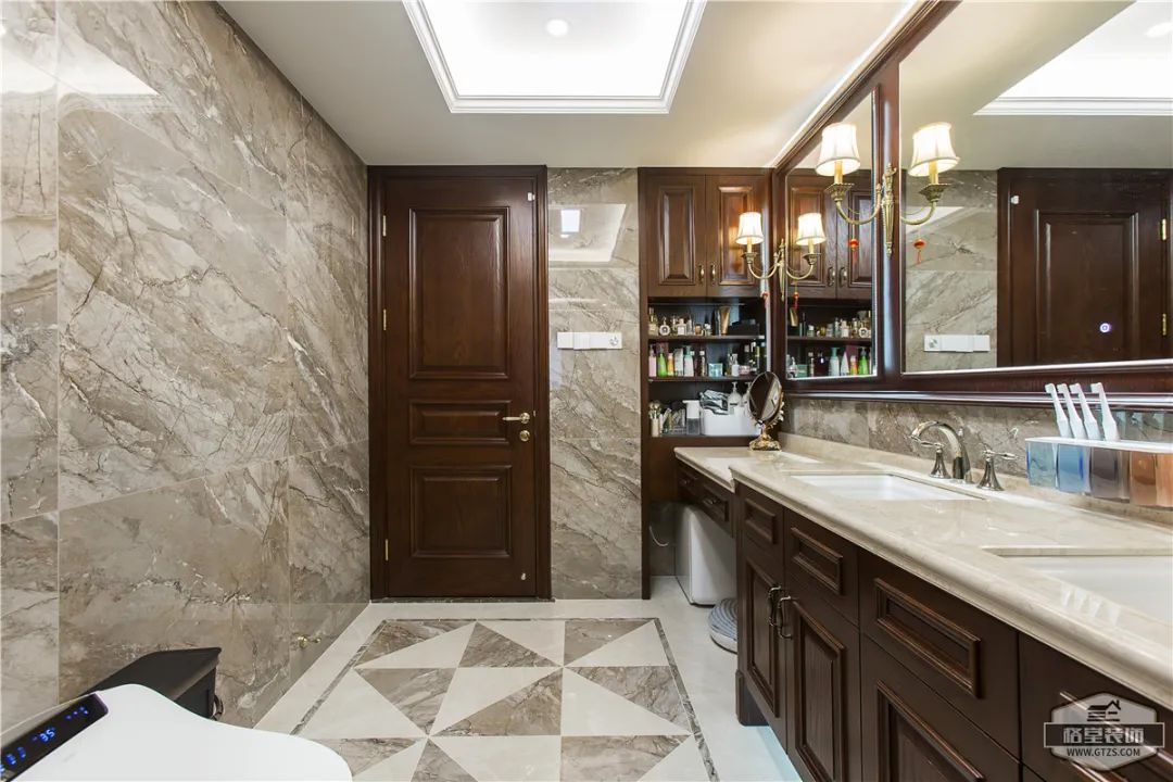 美式风情演绎,打造休闲浪漫生活空间丨格堂装饰-52