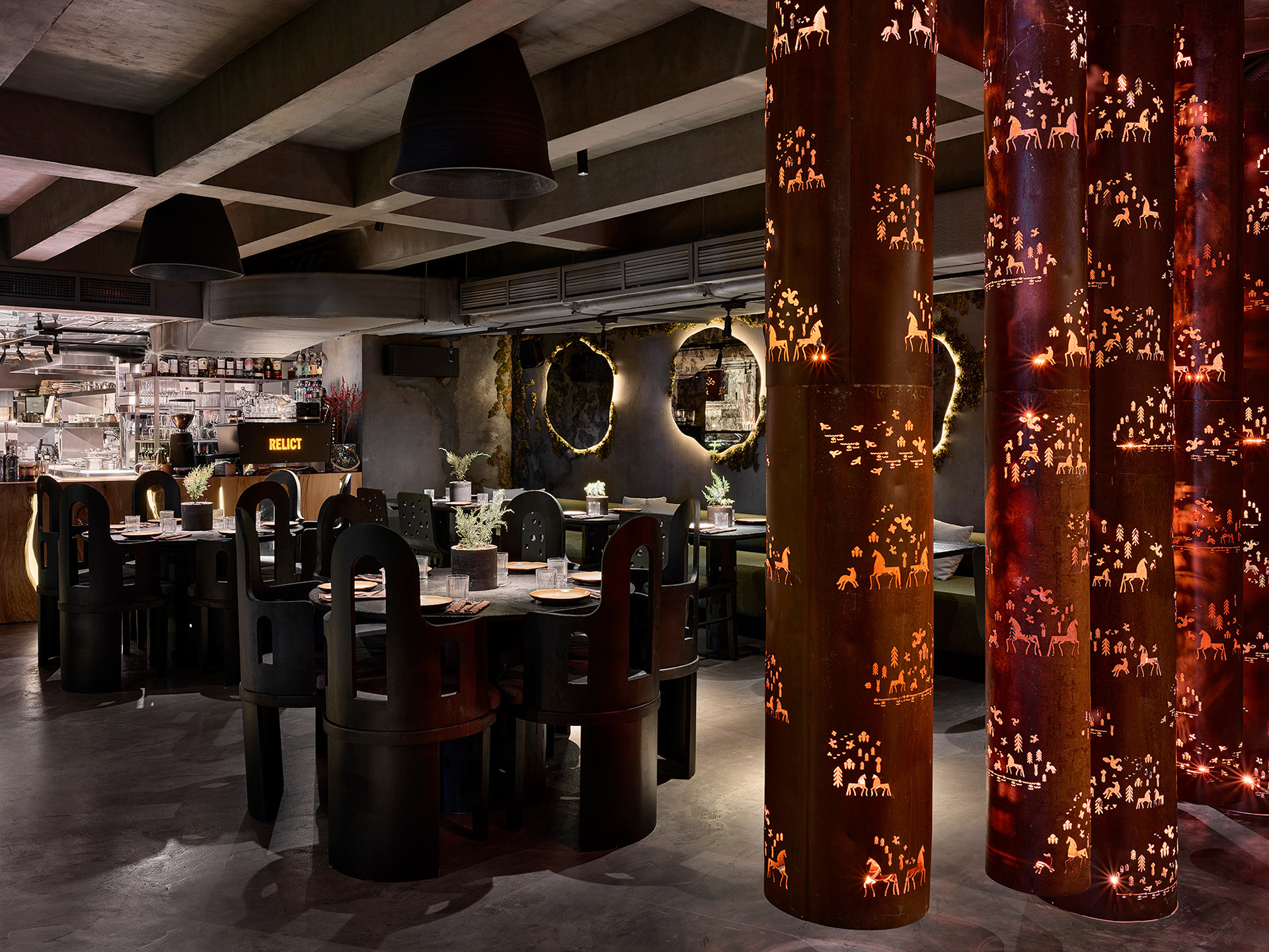 工装餐厅丨俄罗斯莫斯科丨LEFTdesign-34