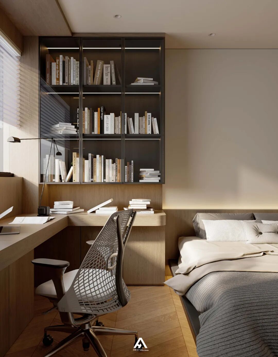 南昌阿鹤设计|家该有的样子——木质的温暖与灵魂。-120