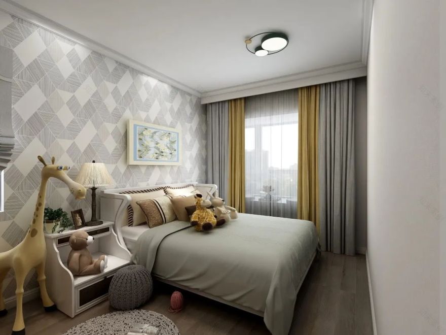 世界冠郡130㎡现代简约,简洁温雅的家,自由悠哉的生活-33