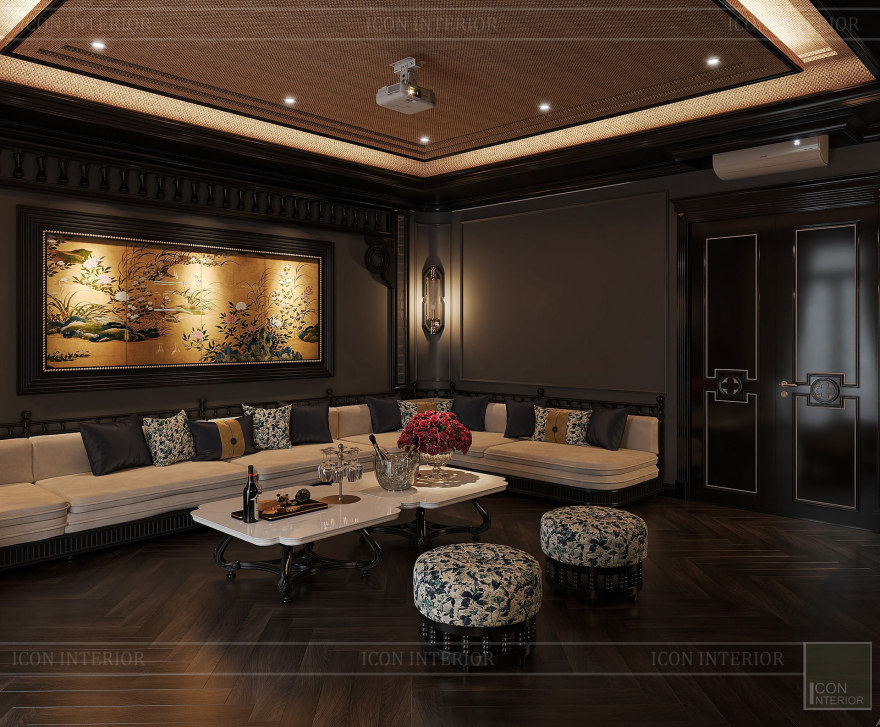 平阳省别墅 先生·房屋(注:MR·NHA这样的表述不太常规,NHA可能在越南语里有房屋的意思,但组合起来表意不明,翻译可能不够精准) 丨Yuti团队 ICON INTERIOR-22