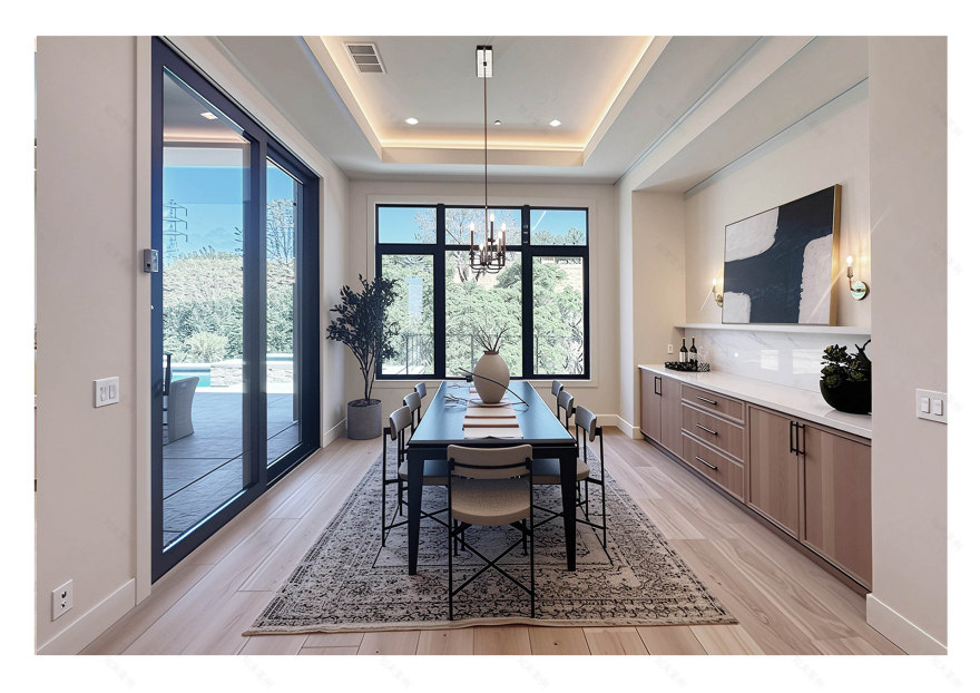 Modern Farmhouse室内设计丨美国加利福尼亚丨Daraslava Kravchenko(LEV Designs)-12