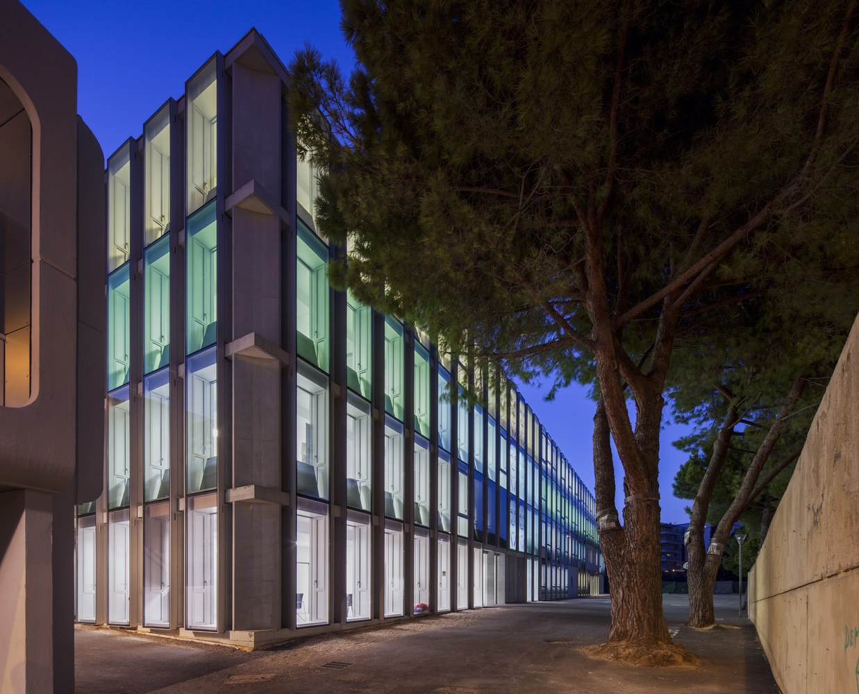 法国尼斯 Simone Veil 中学,融入环境的和谐设计-50