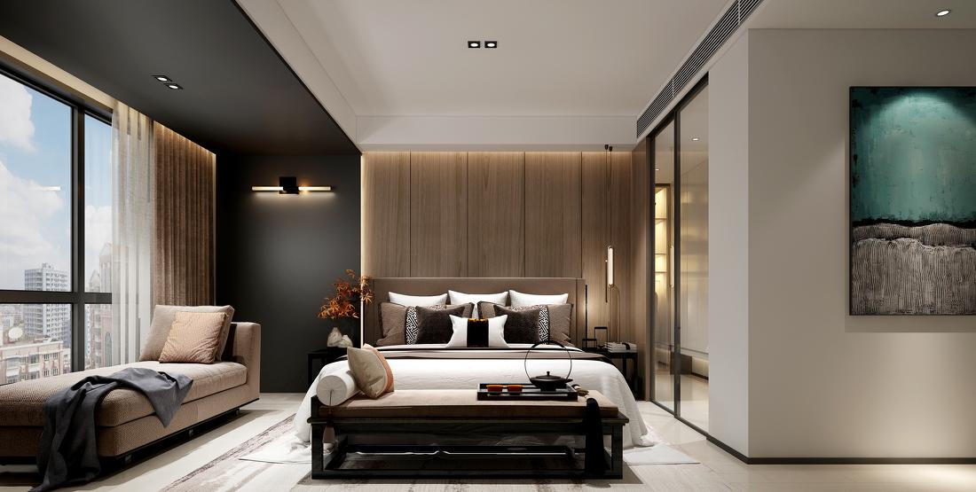 
木策设计傅山作品230平天创云墅住宅设计 -9