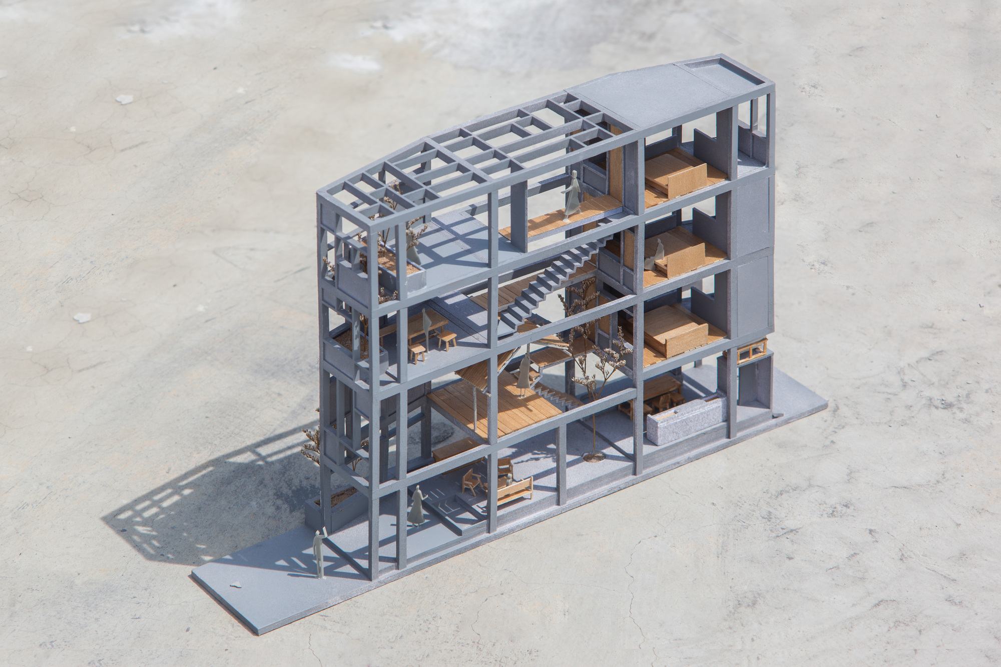 越南胡志明市 k59 住宅与工作室——现代与传统的和谐共生-35