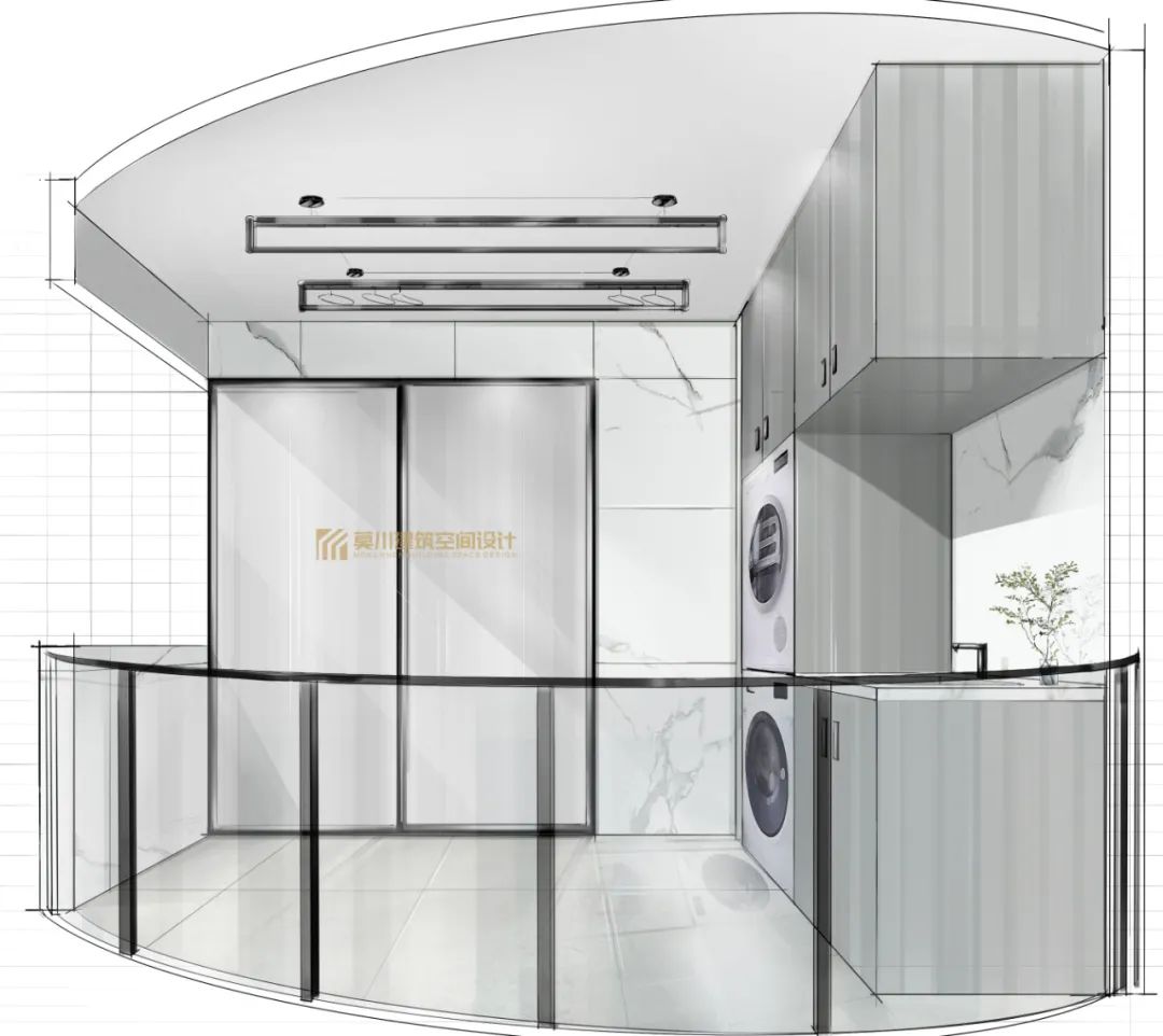 【莫川作品】擎天华庭丨108m²保留三室，横厅改主卧，家更通透！-150