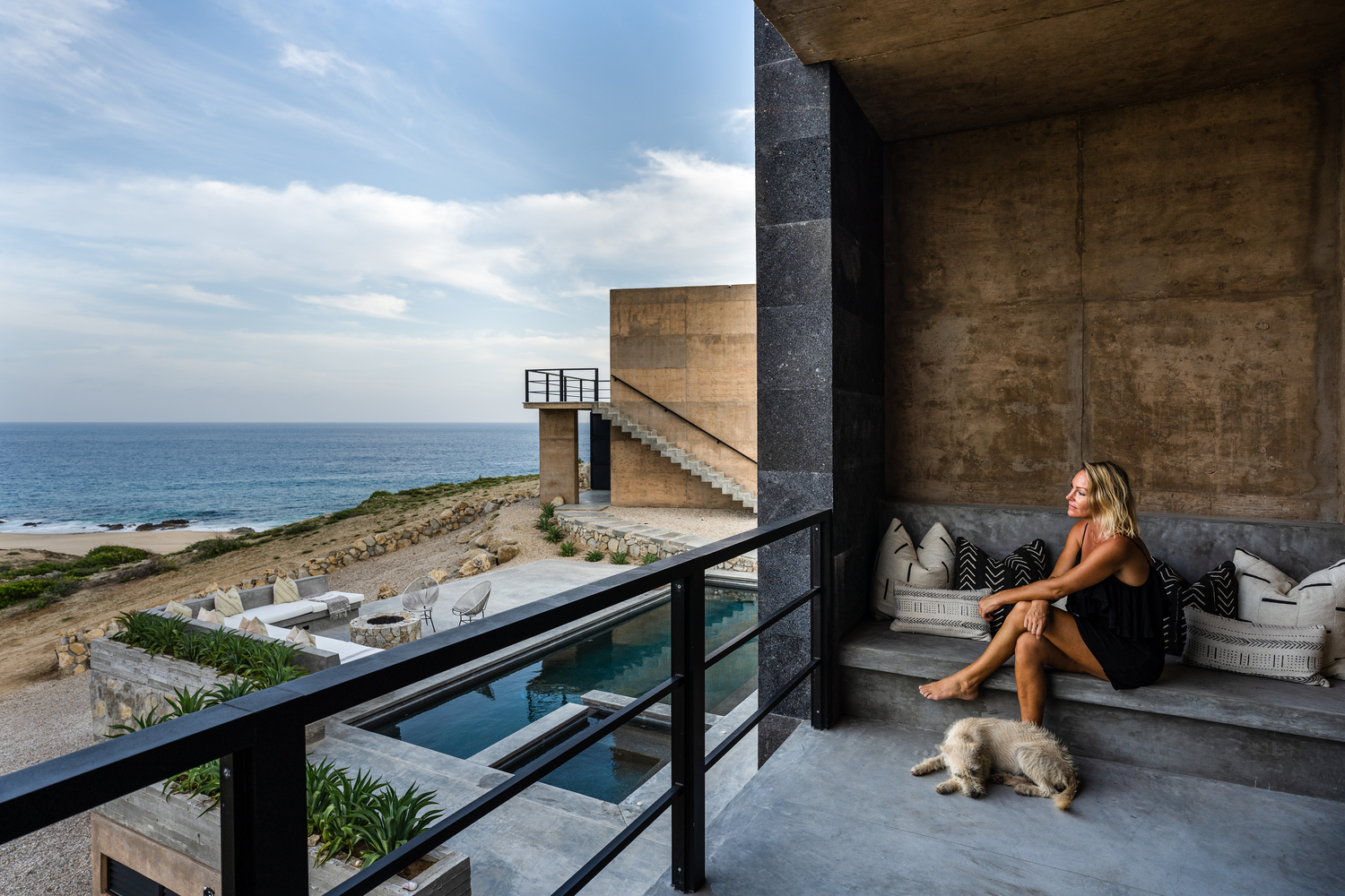 墨西哥阳光海滩现代别墅-54